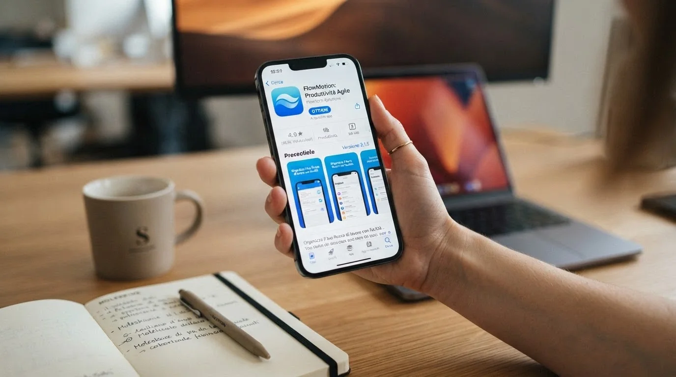 La schermata dell'App Store su iPhone con la pagina di un'app casinò ADM e il pulsante «Ottieni» in evidenza