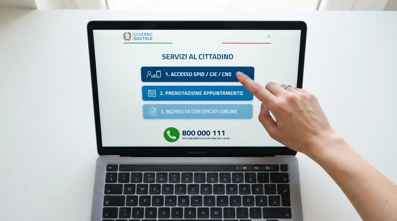 L'interfaccia del portale ADM per l'autoesclusione con le opzioni «trasversale», «per concessionario» e «per categoria di gioco», accanto al numero verde 800 558 822.