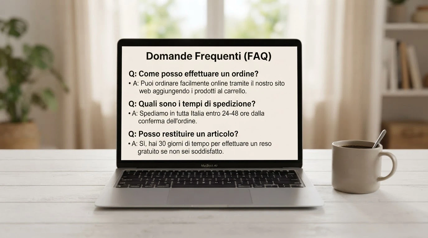 Una schermata con le domande frequenti sui casinò non ADM