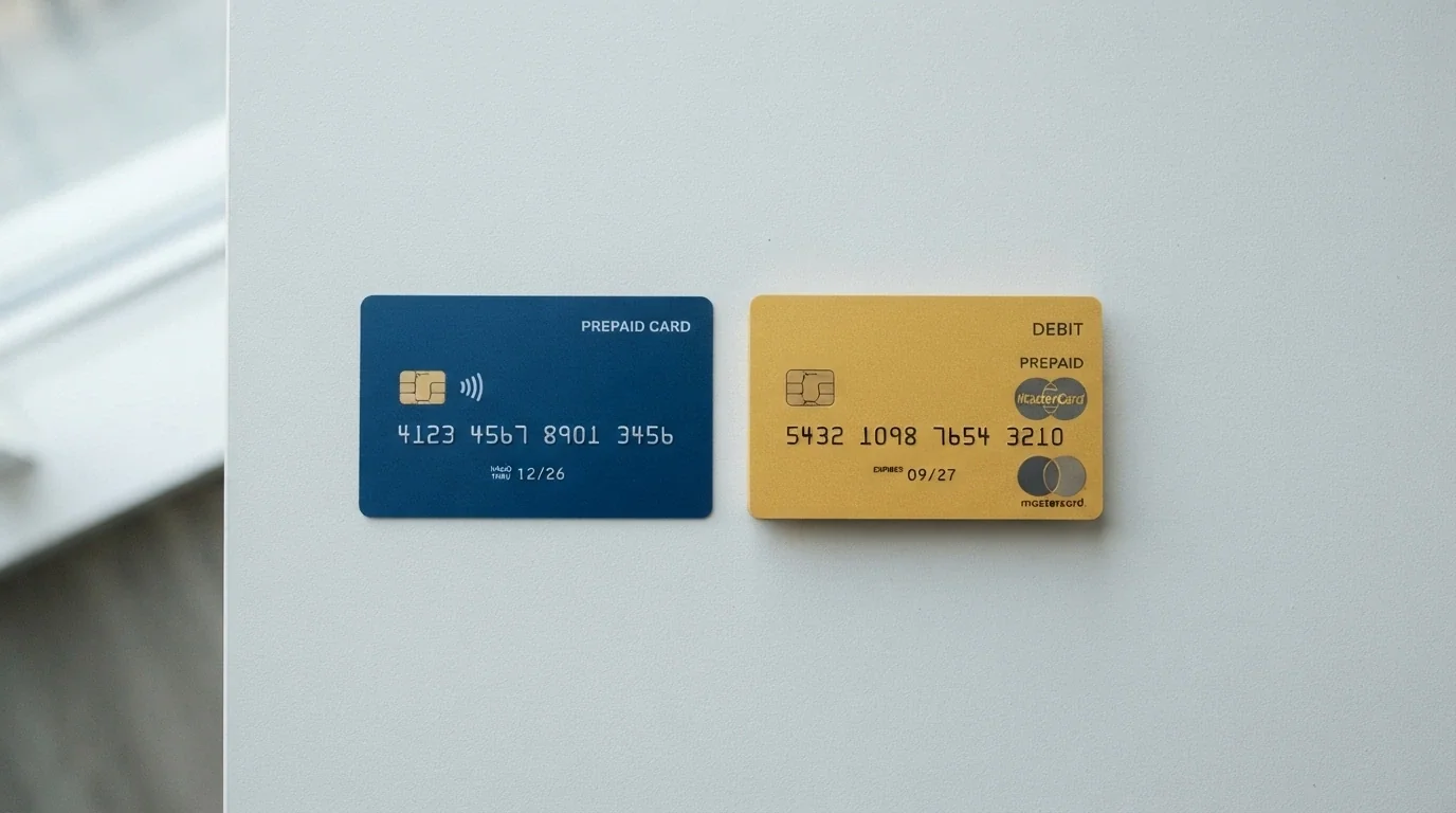 Due carte Postepay affiancate — la Standard blu e la Evolution gialla — con i loghi Visa e Mastercard in evidenza
