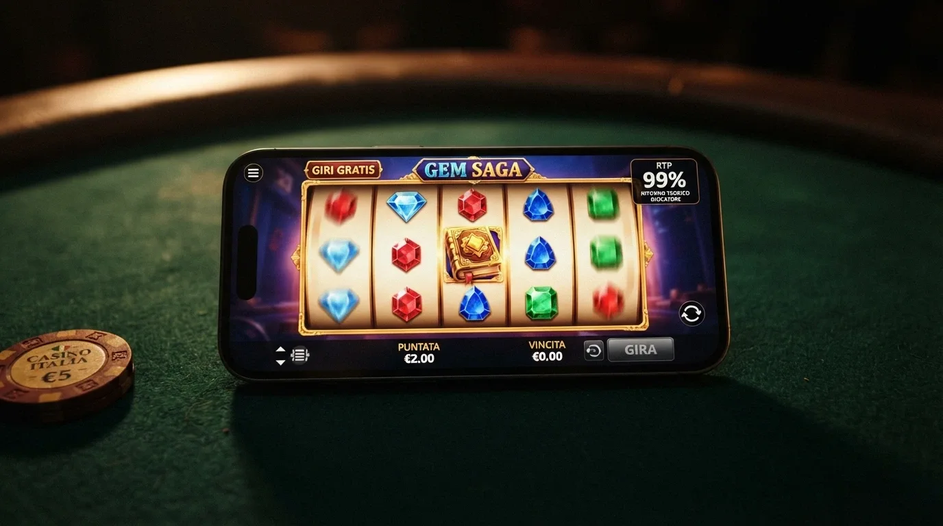 Schermata di uno smartphone Android che mostra la slot Book of 99 con l’indicatore RTP 99% visibile nel menu delle informazioni di gioco